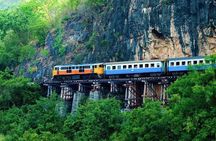 Erawan Waterfall & Kanchanaburi Death Railway Private Tour