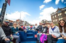 Amsterdam Canal Cruise with Live Guide and Two Drinks