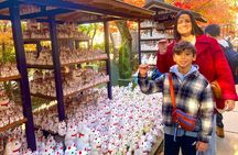 Tokyo: Gotokuji Lucky Cat Temple, Shinjuku Cat Cafe, 3D Giant Cat