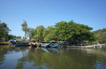 Embarking bamboo rafting throughout Mae Wang River beauty