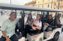 Rome 4 hours Golf Cart Private Sight Seeing Group Tour