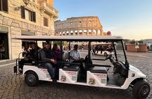 Rome 4 hours Golf Cart Private Sight Seeing Group Tour
