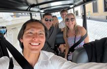 Rome in Golf Cart 4 hours Private Tour with Pickup from hotel