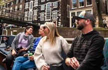 Amsterdam Canal Cruise with Live Guide and Two Drinks
