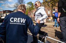 Amsterdam Canal Cruise With Live Guide and Unlimited Drinks 