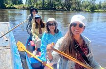 Xochimilco Ecotourism at Dawn in Canoe and Organic Breakfast 