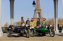 Paris: Private Vintage Sidecar Tour with Pick-Up at your Hotel