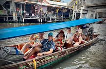 Bangkok: Floating Market and Train Market Experience