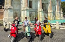 Rome Private Vespa Tour Pick-up from Hotel 