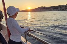 Chania Sunset Rod Fishing Experience