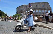 Vespa Tour with Photoshoot in Rome