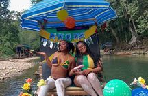 Lethe Bamboo Rafting with Foot Massage & Private Pickup