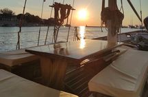 Zadar Private Authentic Wooden Boat tour with unlimited champagne