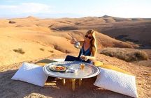 Agafay Desert:Quad bike Camel Ride Fire Show Traditional Dinner