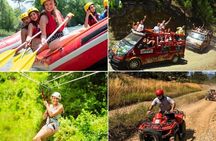 Köprülü Canyon( 4 in 1 ) Combo Rafting , Buggy & Jeep & Zipline 