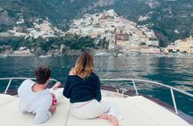 From Sorrento: Positano & Amalfi Coast Boat Tour with Pick Up 