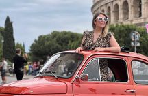 Fiat 500 Professional Pictures Rome Tour