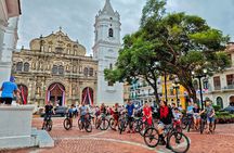Bike tour in Panama City with Gastronomic Samples (14 Flavors)
