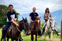 Horseback Ride Through Lush Hills Near Medellin