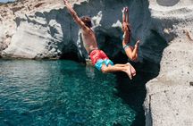 Half Day Sea Tours Blue Lagoon Sea Caves Antiparos Alyki port