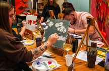 Afternoon Paint & Sip Experience in Piazza Navona