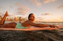 Professional Surfing Lessons at Beach Club TLV in Tel Aviv