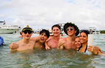 Party Boat Catamaran Cruise: Snorkel, Drinks & Natural Pool