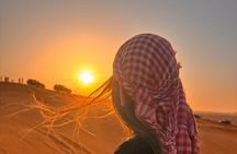 Premium Desert Safari Dubai , Camel Ride Sand board , BBQ & Shows