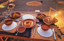 Marrakech Agafay Desert Sunset dinner & show Fire & berber music 