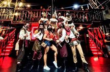 Cancún Pirate Ship Dinner Cruise with Show, Open Bar & 2x1 Offer