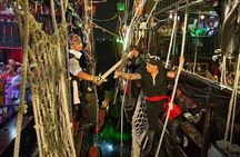 Cancún Pirate Ship Dinner Cruise with Show, Open Bar & 2x1 Offer