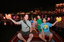 Discover Hoi An by Bamboo Basket and Lantern Boat