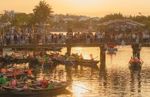 Hoi An Basket Boat & Lantern Boat with Flower Lantern Class