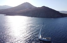 South Paros Antiparos Faragas Beach Sailboat Yin Yang Concept
