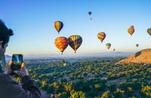 EN flight to Teotihuacan from CDMX with breakfast