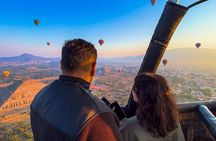 EN flight to Teotihuacan from CDMX with breakfast