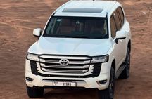 Private Land Cruiser Desert Safari in Dubai and Dinner Buffet