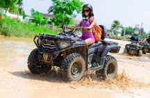 4X4 ATV adventure in Punta Cana to the cenote and Macao beach