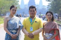 Khmer Traditional Custom Dressing Tour at Angkor Wat