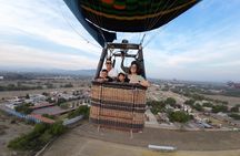 Transportation from CDMX + Balloon Flight + Breakfast in the Cave 