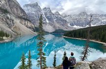 Moraine Lake, Lake Louise, and Johnston Canyon Day Trip