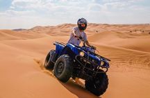 Dubai: Red Dune Bashing Safari, Sand Surf, Quad Bike & Camel Ride
