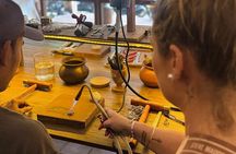 Kuta Silver Jewelry Class with 7gr Silver and Gold Plating Option
