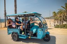 1.5hr Barcelona City and Beach Private Tuk-Tuk Tour