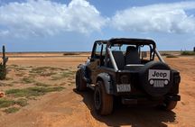 Curacao Private Jeep Off Road Tour to Sea Turtle Swim FULL DAY
