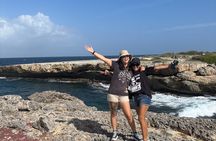 Curacao Private Jeep Off Road Tour to Sea Turtle Swim FULL DAY