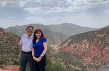 Lunch in the Atlas Mountains imlil Valley and Berber Villages