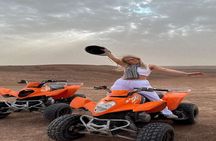 Dinner in agafay desert under the stars with camles&quad tour