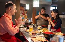 Kyoto Udon and Tempura Cooking Class with Professional Chefs