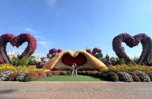 Dubai Miracle Garden and Global Village Tour with Transfer